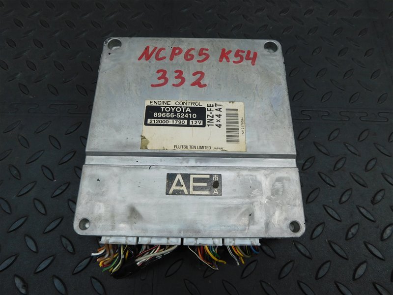 Компьютер ДВС TOYOTA IST NCP65-0020494 1NZ-FE 2003 (б/у)