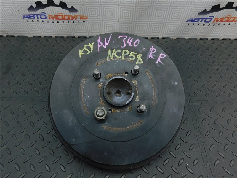 Ступица TOYOTA PROBOX NCP58-0063949 1NZ-FE 2008 задняя правая (б/у)