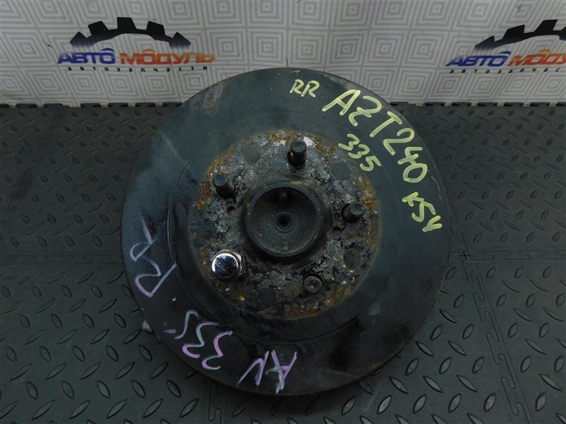 Ступица TOYOTA ALLION AZT240-0010323 1AZ-FSE 2002 задняя правая (б/у)