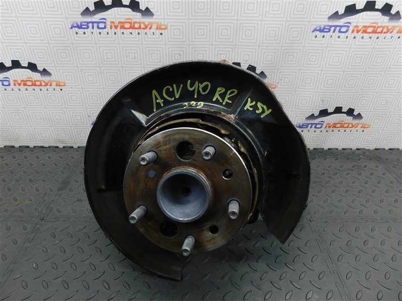 Ступица TOYOTA CAMRY ACV40-3185587 2AZ-FE 2008 задняя правая (б/у)
