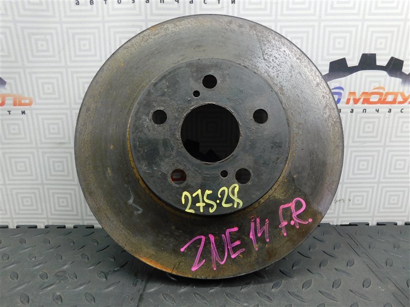 Диск тормозной TOYOTA WISH ZNE14 передний (б/у)