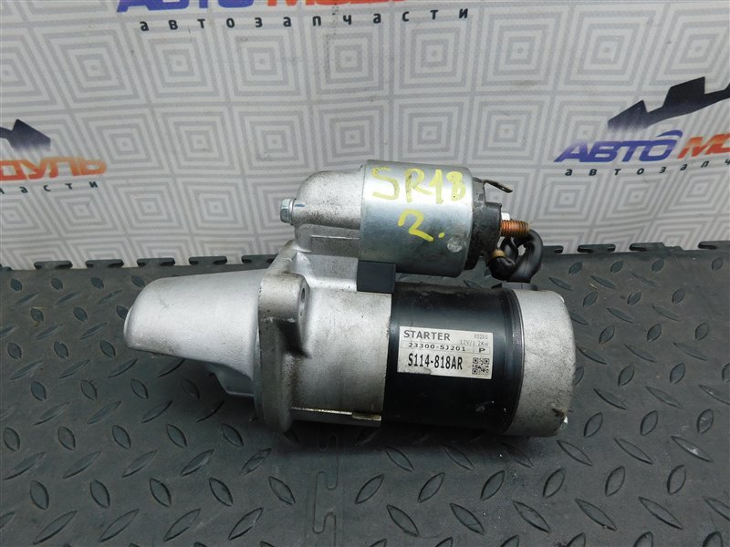Стартер NISSAN BLUEBIRD HU14 SR20-DE (б/у)