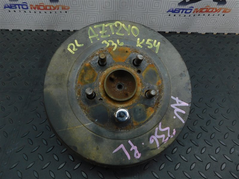 Ступица TOYOTA ALLION AZT240-0002752 1AZ-FSE 2002 задняя левая (б/у)