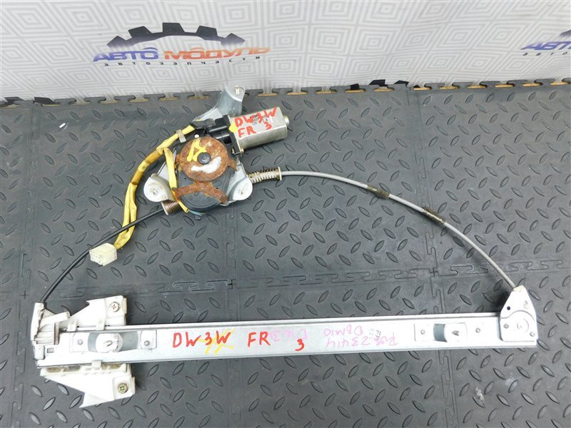 Стеклоподъемник MAZDA DEMIO DW3W B3 1999 передний правый (б/у)