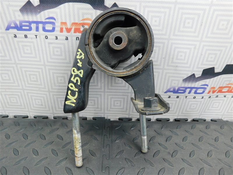 Подушка двигателя TOYOTA PROBOX NCP58-0063949 1NZ-FE 2008 задняя (б/у)