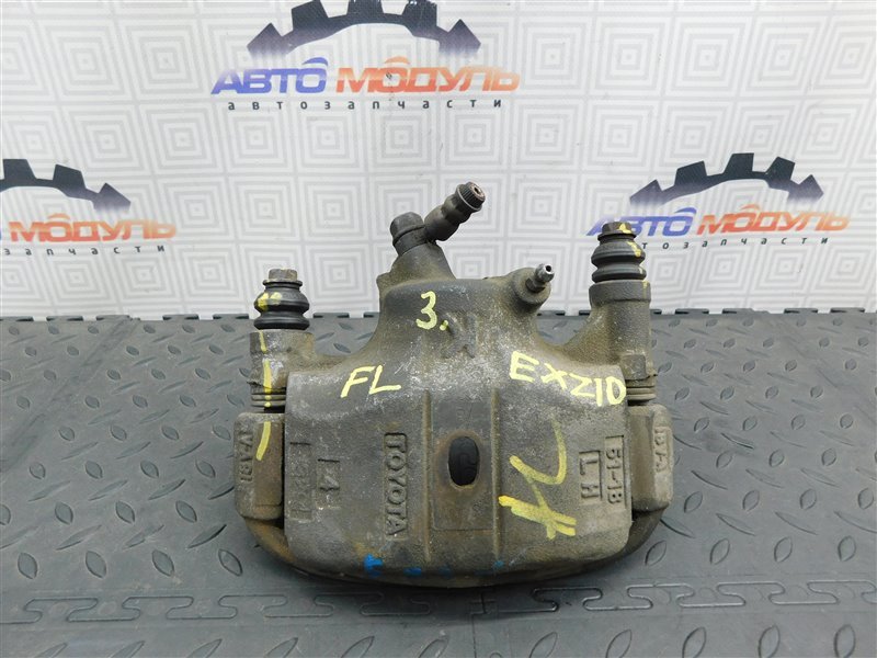 Суппорт TOYOTA RAUM EXZ15 5E-FE передний левый (б/у)