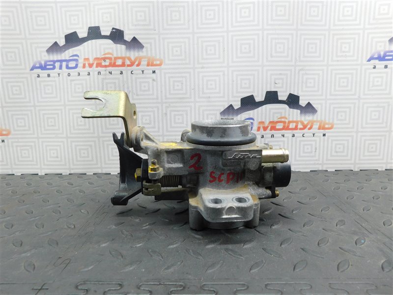 Дроссельная заслонка TOYOTA PLATZ SCP11 1SZ-FE 1999 (б/у)