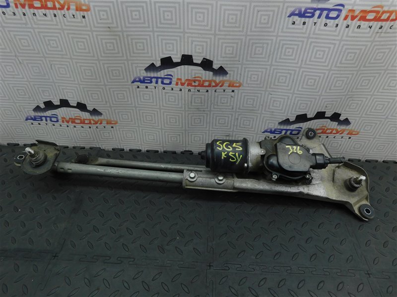 Мотор дворников SUBARU FORESTER SG5-074532 EJ202 2004 передний (б/у)