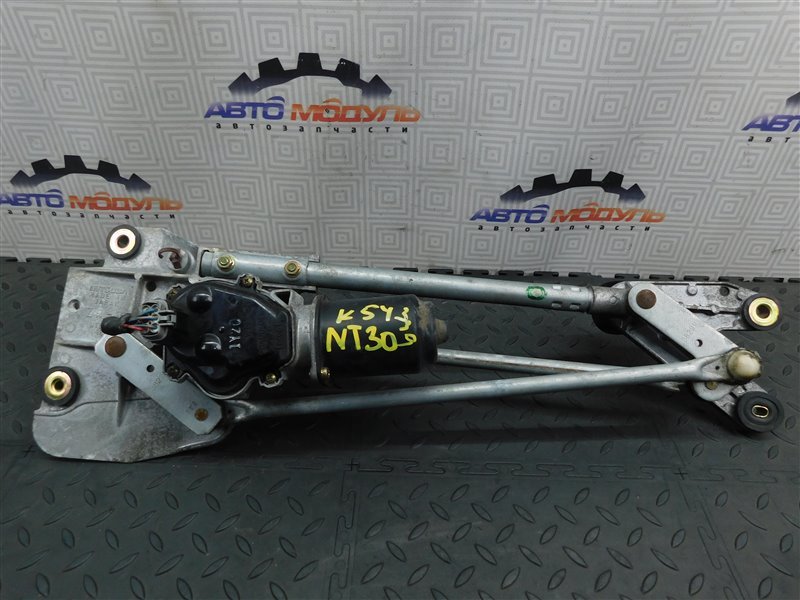 Мотор дворников NISSAN X-TRAIL NT30-046544 QR20-DE 2002 передний (б/у)