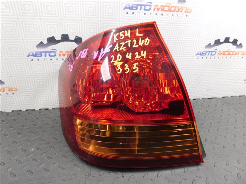 Стоп TOYOTA ALLION AZT240-0010323 1AZ-FSE 2002 задний левый (б/у)