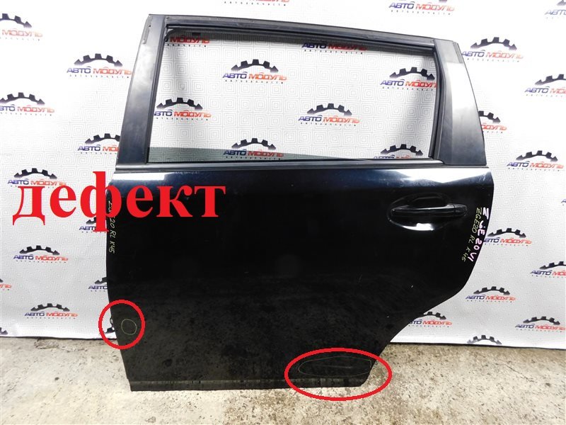 Дверь TOYOTA WISH ZGE20 2ZR-FAE задняя левая (б/у)