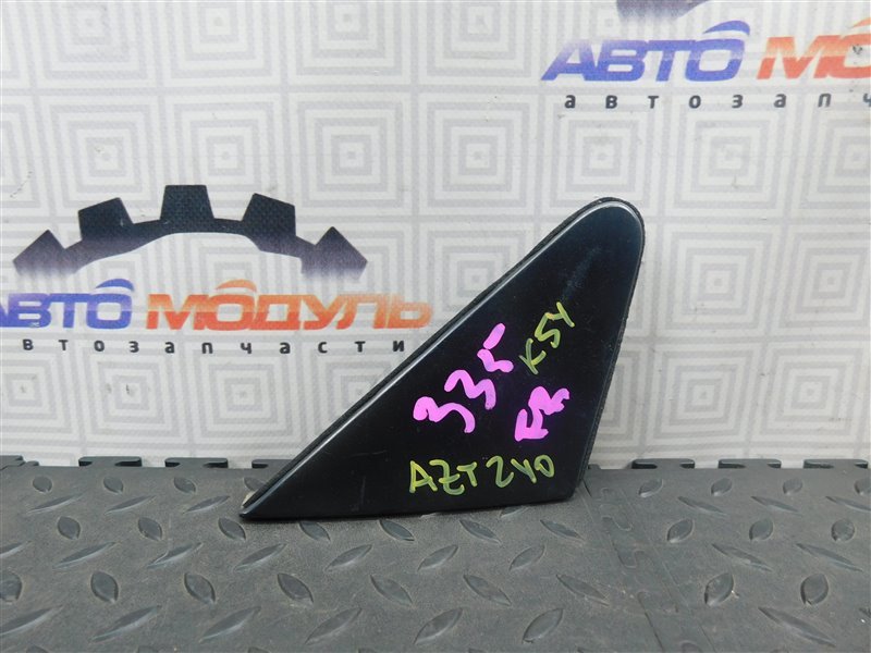 Уголок крыла TOYOTA ALLION AZT240-0010323 1AZ-FSE 2002 передний правый (б/у)