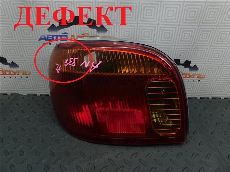 Стоп TOYOTA VITZ NCP10-0157699 2NZ-FE 2002 задний левый (б/у)