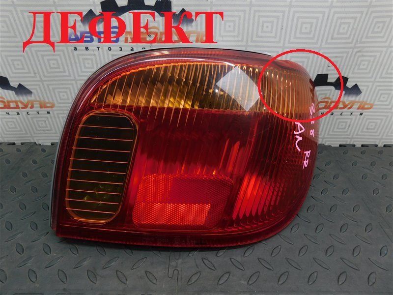 Стоп TOYOTA VITZ NCP10-0157699 2NZ-FE 2002 задний правый (б/у)