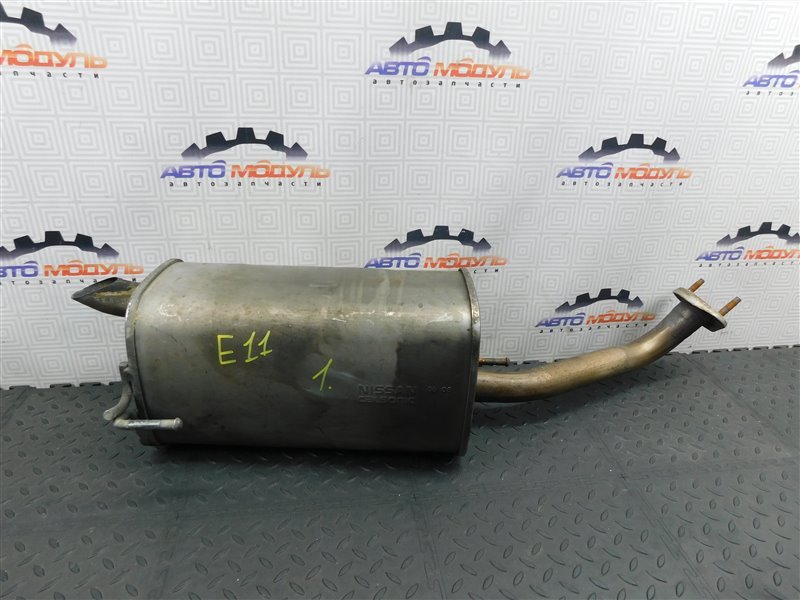 Глушитель NISSAN NOTE E11 HR15 задний (б/у)