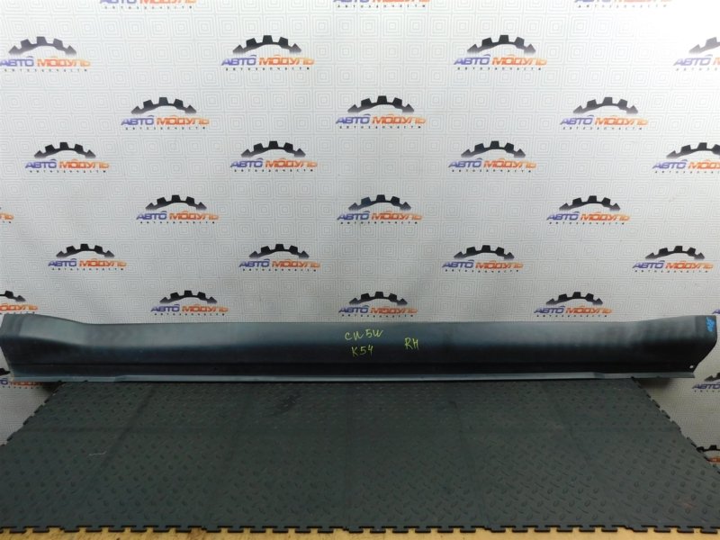 Накладка на порог MITSUBISHI OUTLANDER CW5W-0027661 4B12 2006 правая (б/у)
