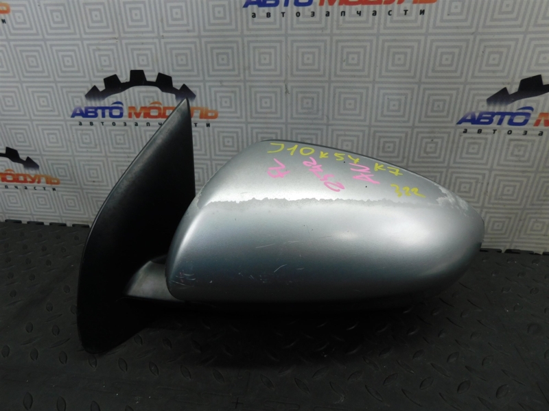 Зеркало NISSAN DUALIS J10-052542 MR20-DE 2007 левое (б/у)