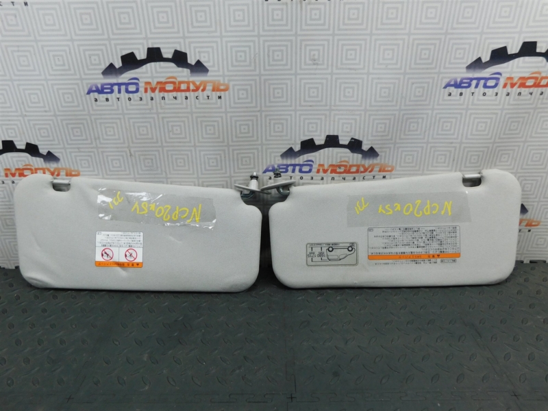 Козырек солнцезащитный TOYOTA FUNCARGO NCP20-0223300 2NZ-FE 2002 (б/у)