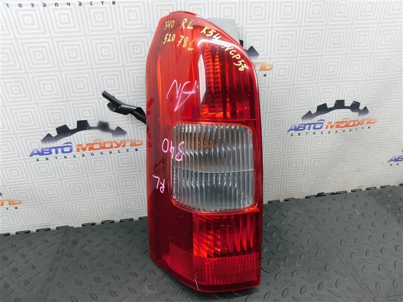 Стоп TOYOTA PROBOX NCP58-0063949 1NZ-FE 2008 задний левый (б/у)