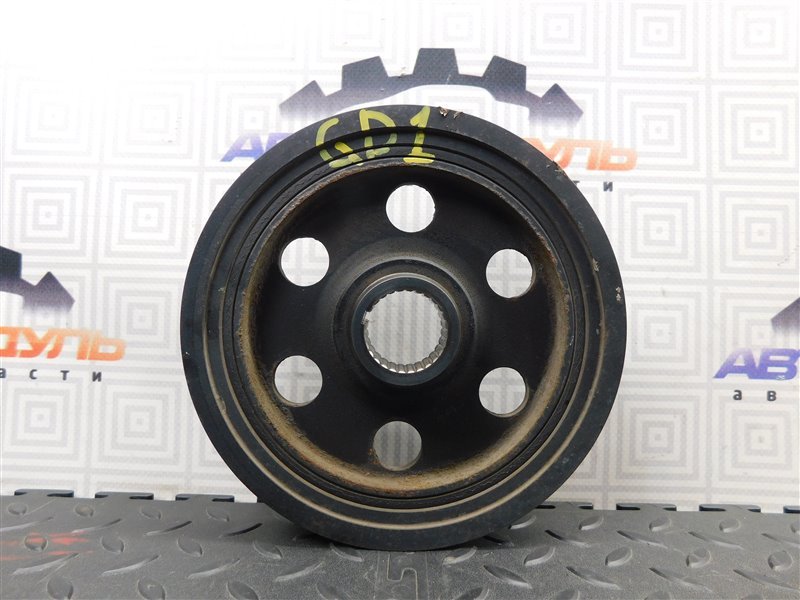 Шкив коленвала HONDA FIT GD1 L13A (б/у)