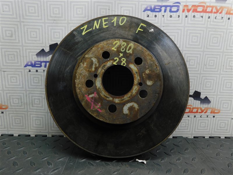 Диск тормозной TOYOTA WISH ZNE10 передний (б/у)