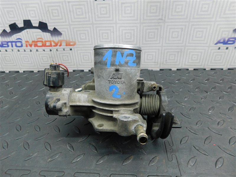 Дроссельная заслонка TOYOTA IST NCP60 2NZ-FE (б/у)