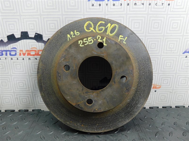 Диск тормозной NISSAN BLUEBIRD SYLPHY QG10 передний (б/у)