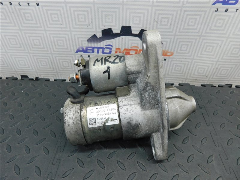 Стартер NISSAN BLUEBIRD SYLPHY KG11 MR20-DE (б/у)