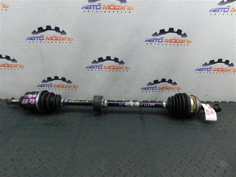 Привод TOYOTA COROLLA SPACIO AE111 4A-FE передний правый (б/у)