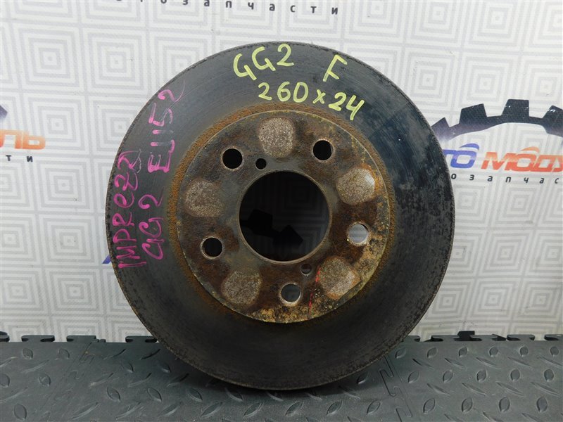 Диск тормозной SUBARU IMPREZA GG2 передний (б/у)