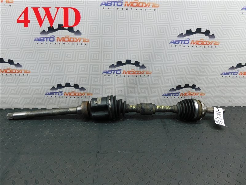Привод TOYOTA BB NCP35 1NZ-FE передний правый (б/у)