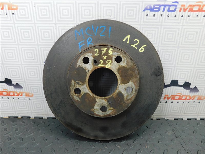 Диск тормозной TOYOTA WINDOM MCV21 передний (б/у)