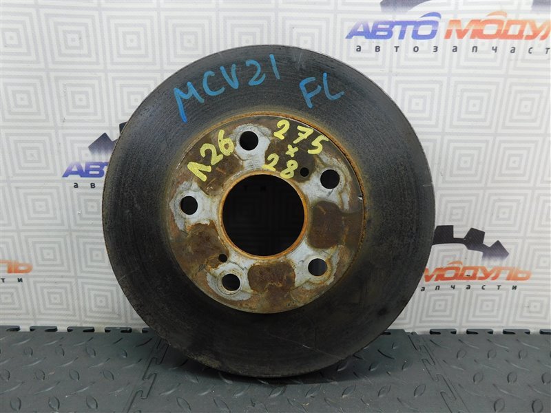 Диск тормозной TOYOTA WINDOM MCV21 передний (б/у)