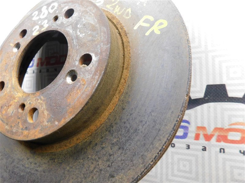 Диск тормозной HONDA HR-V GH3 передний (б/у) Диск тормозной HONDA HR-V GH3 передний (б/у)