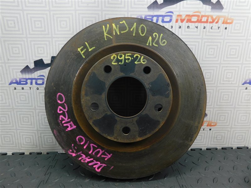 Диск тормозной NISSAN DUALIS KNJ10 передний (б/у)