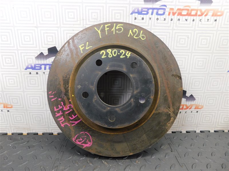 Диск тормозной NISSAN JUKE YF15 передний (б/у)