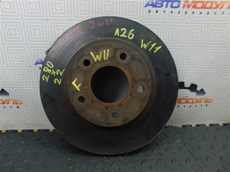 Диск тормозной NISSAN AVENIR W11 передний (б/у)