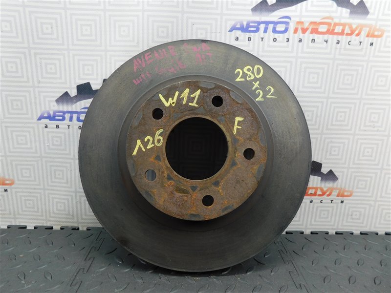 Диск тормозной NISSAN AVENIR W11 передний (б/у)
