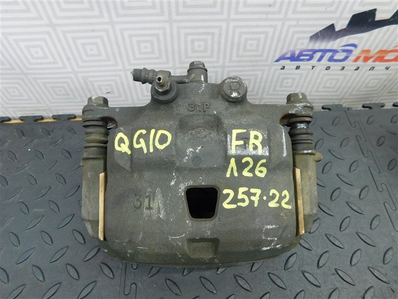 Суппорт NISSAN BLUEBIRD SYLPHY QG10 передний правый (б/у)