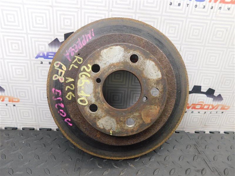Диск тормозной SUBARU IMPREZA GF8 задний (б/у)
