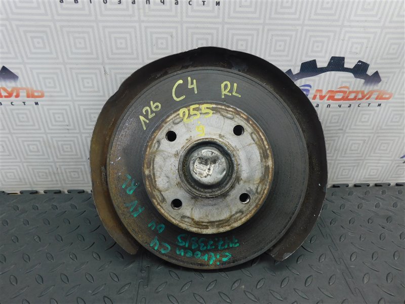 Ступица CITROEN C4 LC задняя левая (б/у) Ступица CITROEN C4 LC задняя левая (б/у)