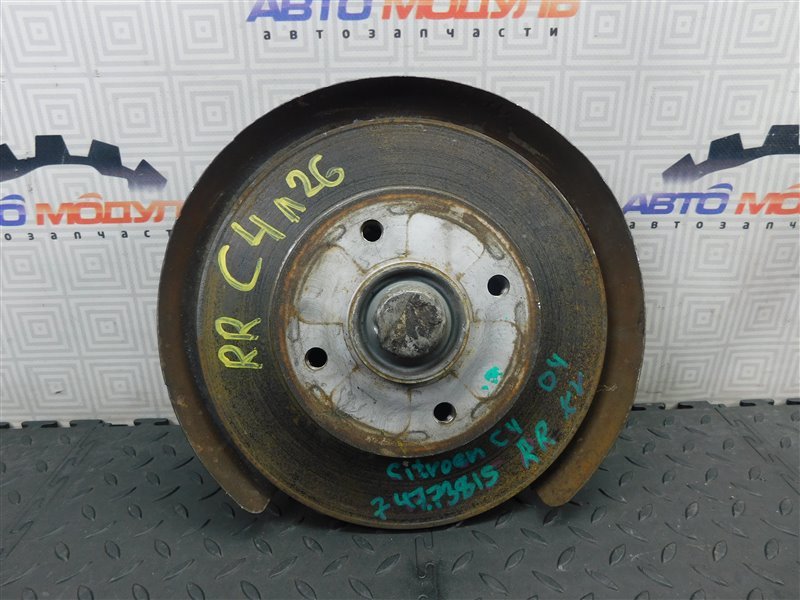 Ступица CITROEN C4 LC задняя правая (б/у) Ступица CITROEN C4 LC задняя правая (б/у)