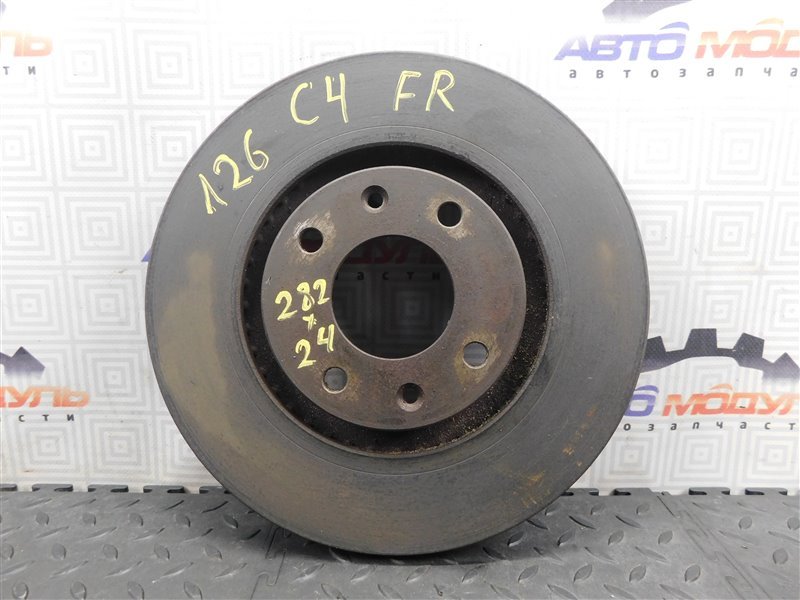 Диск тормозной CITROEN C4 LC передний (б/у) Диск тормозной CITROEN C4 LC передний (б/у)