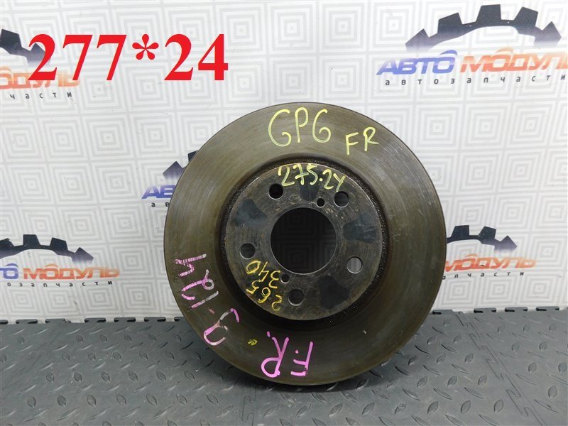 Диск тормозной SUBARU IMPREZA GP6 передний (б/у)