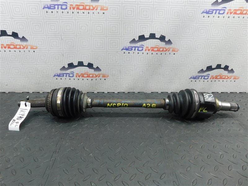 Привод TOYOTA VITZ NCP10 2NZ-FE передний левый (б/у)