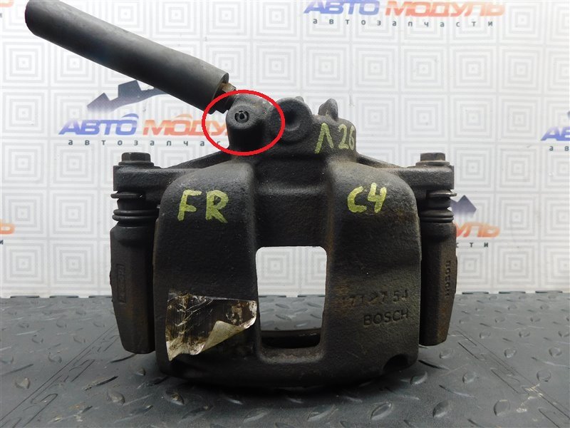 Суппорт CITROEN C4 LC передний правый (б/у) Суппорт CITROEN C4 LC передний правый (б/у)