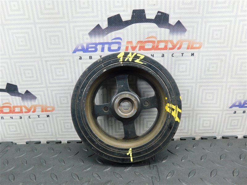 Шкив коленвала TOYOTA COROLLA FIELDER NZE121 1NZ-FE (б/у)
