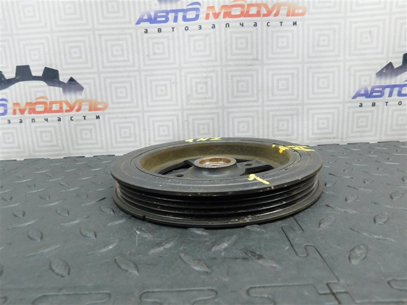 Шкив коленвала TOYOTA COROLLA FIELDER NZE121 1NZ-FE (б/у) Шкив коленвала TOYOTA COROLLA FIELDER NZE121 1NZ-FE (б/у)