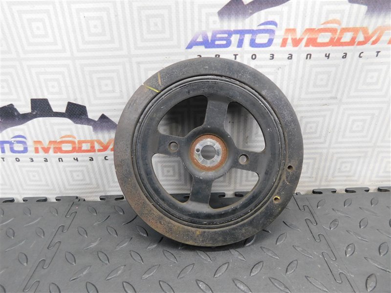 Шкив коленвала TOYOTA COROLLA FIELDER NZE121 1NZ-FE (б/у) Шкив коленвала TOYOTA COROLLA FIELDER NZE121 1NZ-FE (б/у)