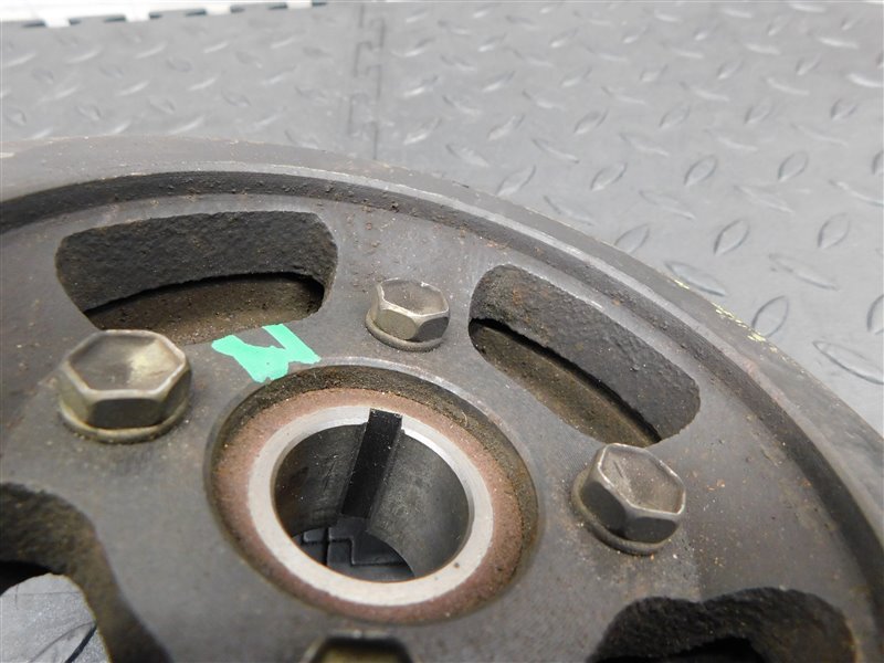 Шкив коленвала TOYOTA TERCEL EL51 5E-FE (б/у) Шкив коленвала TOYOTA TERCEL EL51 5E-FE (б/у)